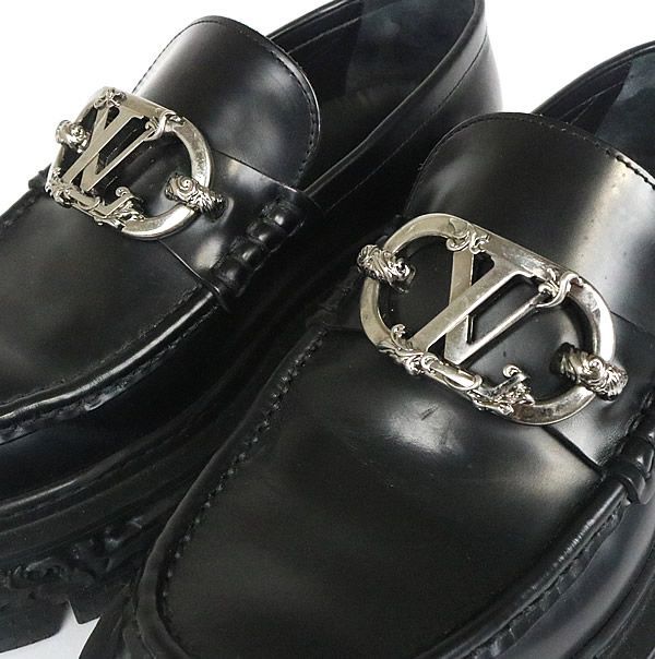 ルイヴィトン バロック・ラインローファー 26cm LOUIS VUITTON ルイヴィトン 中古品 USED-AB バロックライン