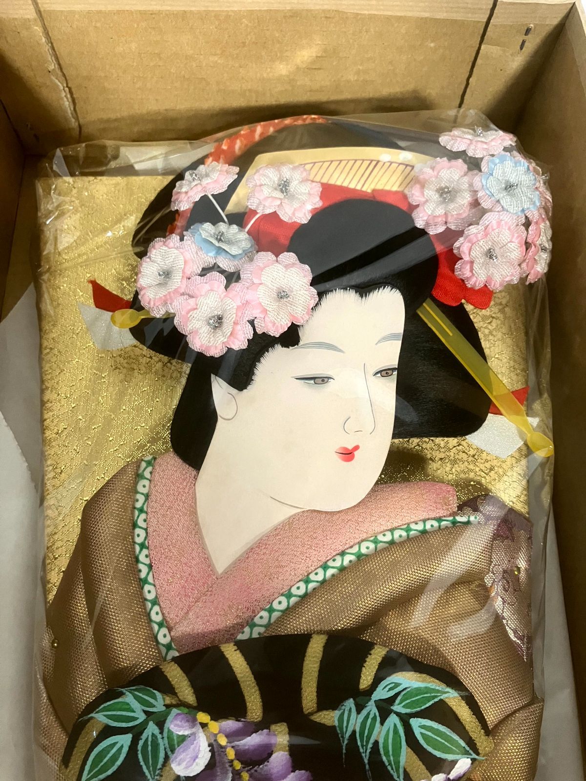 季節・年中行事 未開封 押絵羽子板 (613-4)