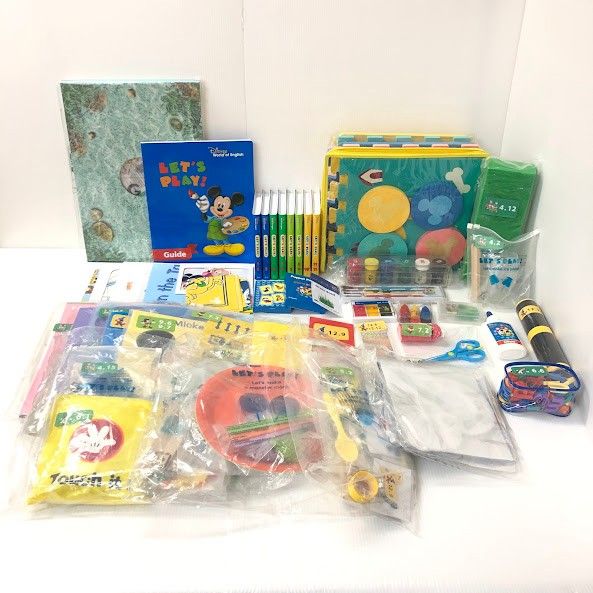 ディズニー英語システム レッツプレイ Blu-ray 2020年 未開封有 l-310