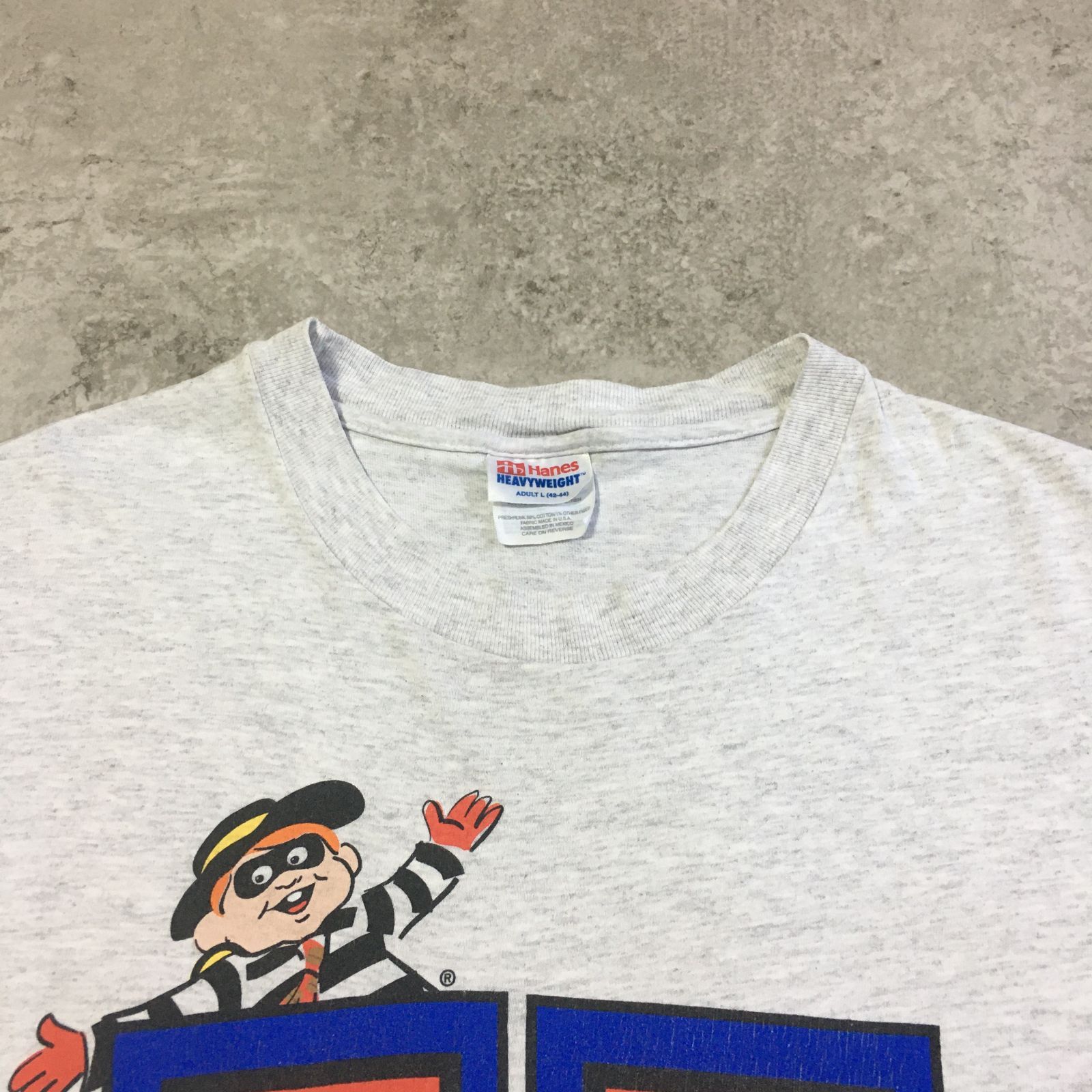 マクドナルド ハンバーグラー Tシャツ 90s Hanes McDonald