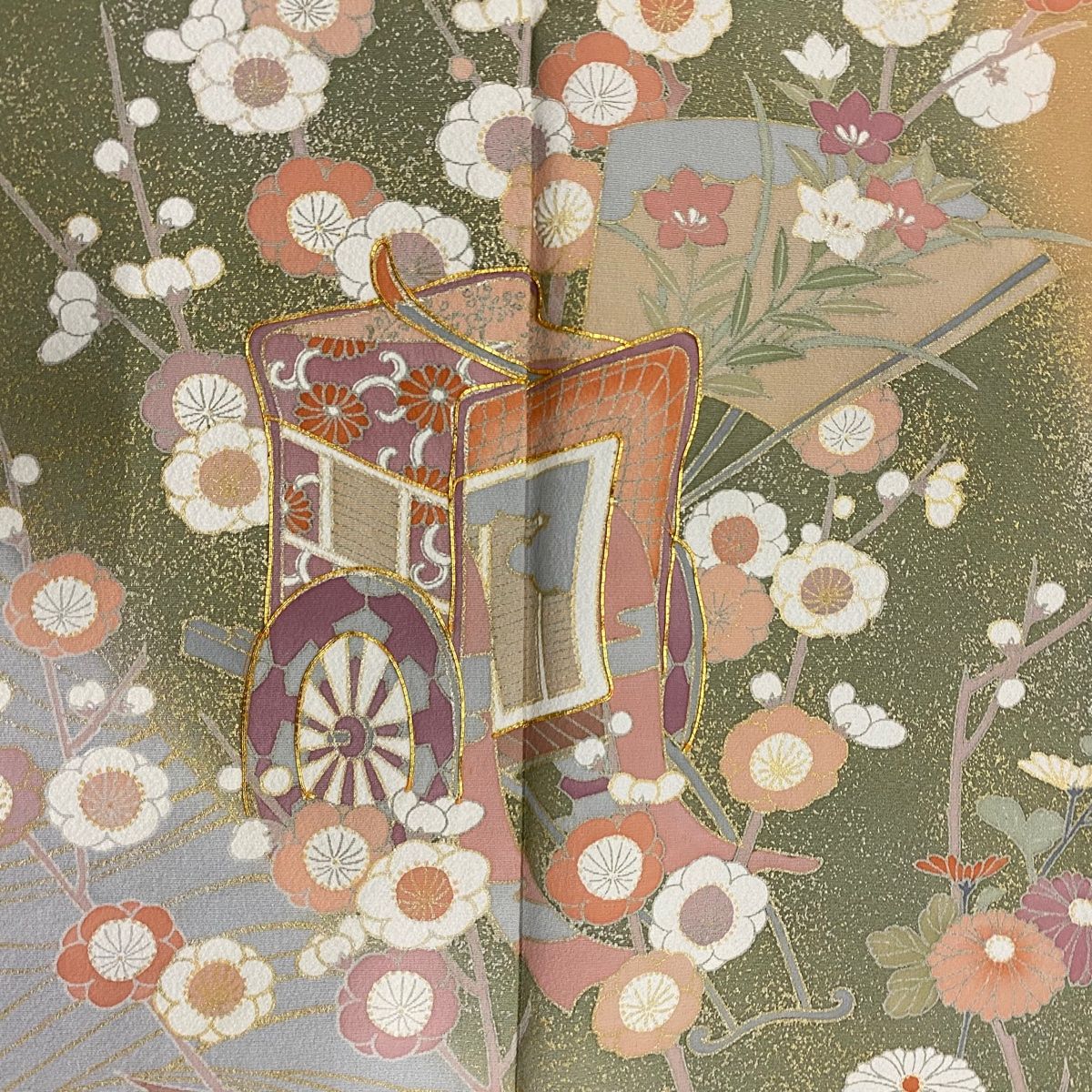 訪問着 身丈157cm