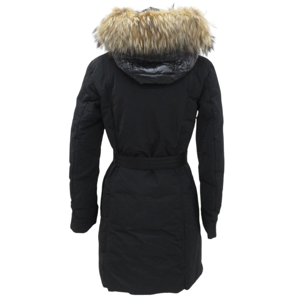 美品 MONCLER モンクレール ROMNEY ロムニー ラクーンファー付き 