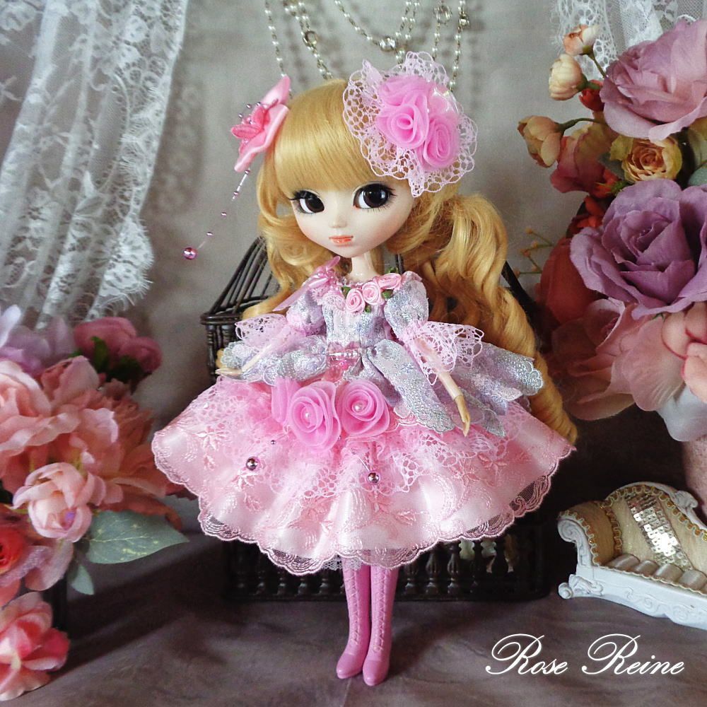 ソニアローレン王妃 ゴージャスバイオレット煌めく豪華ボリューム