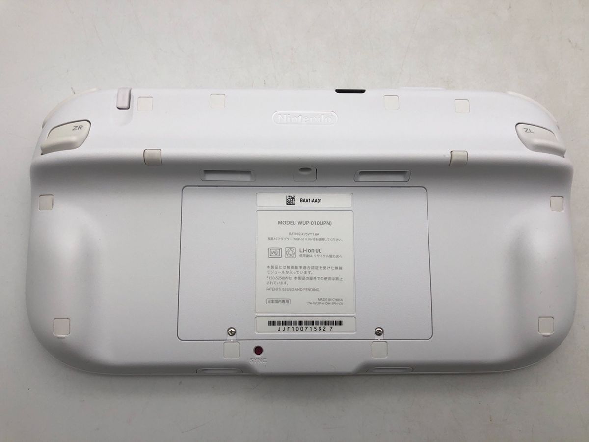 動作確認済】WiiU 本体 32GB ゲームパッド すぐ遊べるセット スマブラ