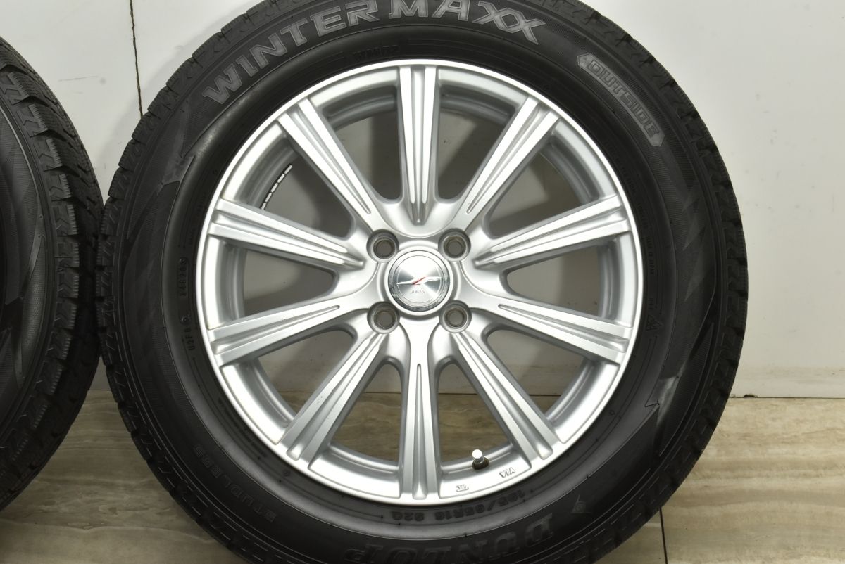 爽やかな ジョーカー 16in 6J 42 PCD100 ダンロップ ウィンターマックス WM02 195 65R16 ライズ ロッキー レックス ガソリン車