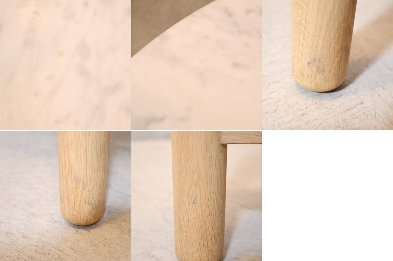 Francfranc フランフラン シフラ コーヒーテーブル(小) 大理石