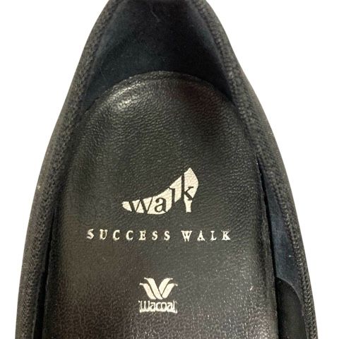 Wacoal success walk 黒 パンプス 23.5 B SUCCESS WALK(Wacoal )(サクセスウォーク(ワコール)) パンプス