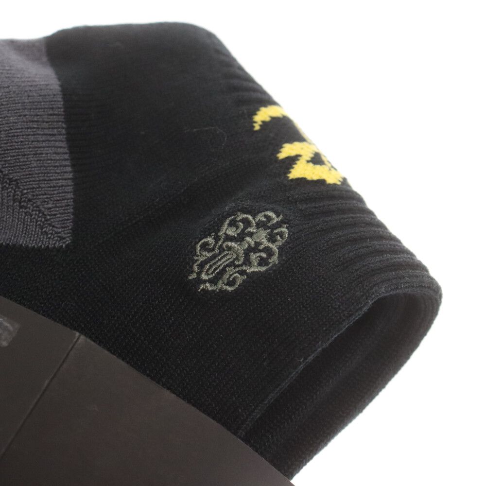 CHROME HEARTS (クロムハーツ) Old English CH Logo SOCKS 1PK