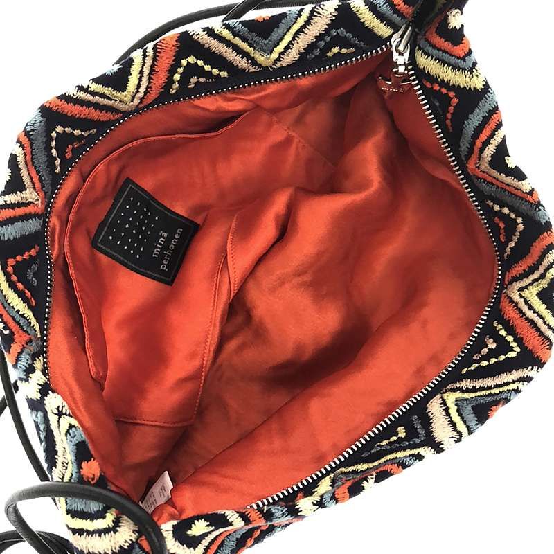 【新品】  mina perhonen / ミナペルホネン | 2015-16 a/w | flower diamond coupe bag ショルダーバッグ | マルチカラー | レディース 新品】 mina perhonen / ミナペルホネン | 2015-16 a/w | flower