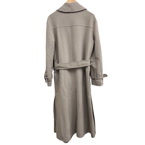MaxMara WEEKEND ベルテッド ロングコート グレージュ 34