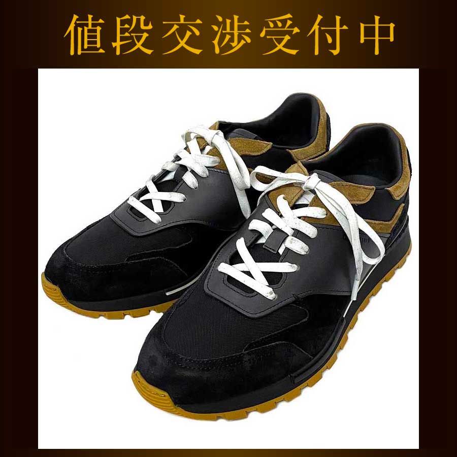 ベルルッティ ラン トラック スニーカー ブラック ベージュ トリノ