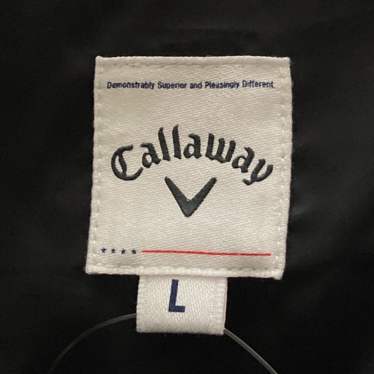 CALLAWAY(キャロウェイ) ダウンジャケット サイズL メンズ - ダークグレー 長袖/ジップアップ/冬