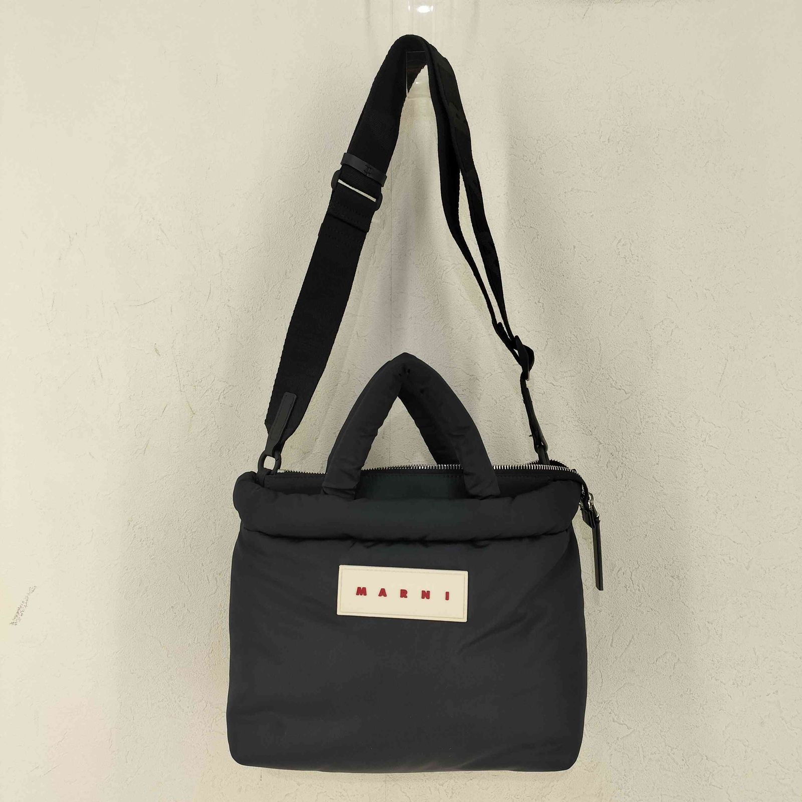 マルニ MARNI MINI PUFF LOGO TOTE BAG 2WAY ショルダーバッグ