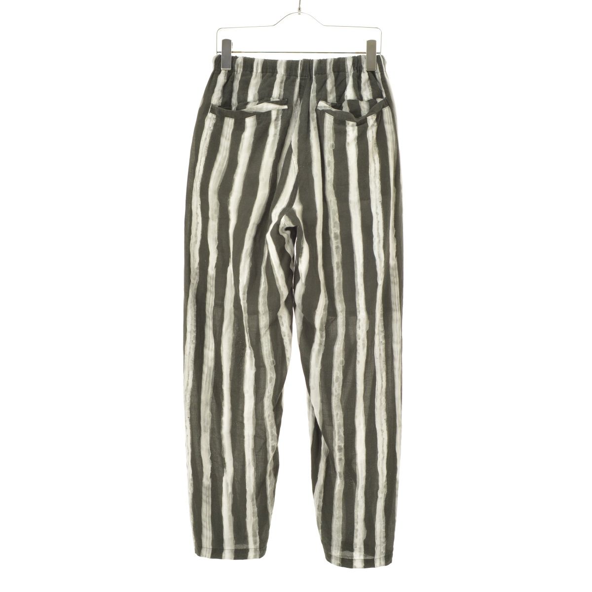 UNDERCOVER 22SS UC1B1502-1 水彩ストライプ ユガミパンツ