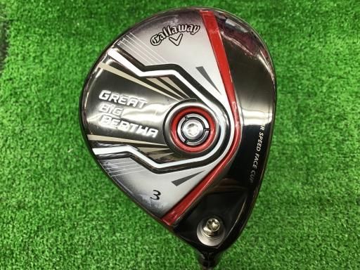 キャロウェイ GREAT BIG BERTHA 2015 3W フェアウェイウッド FW 純正特注シャフト フレックスS メンズ 男性用 右利き 右用 Cランク ゴルフクラブ