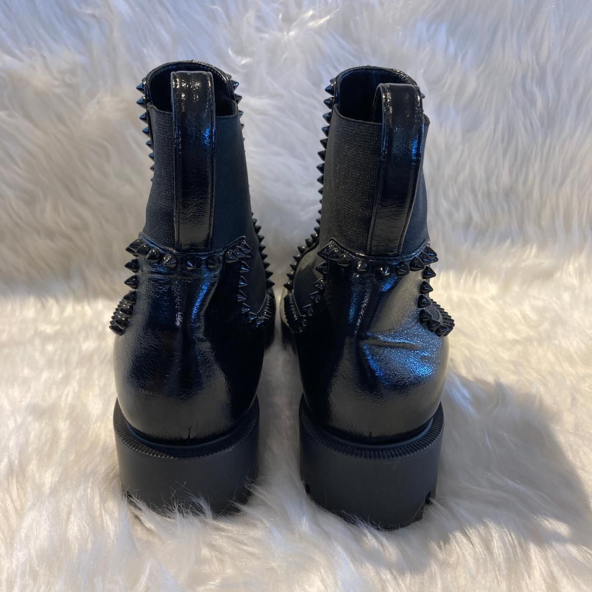 Christian Louboutin クリスチャンルブタン スタッズ サイドゴア
