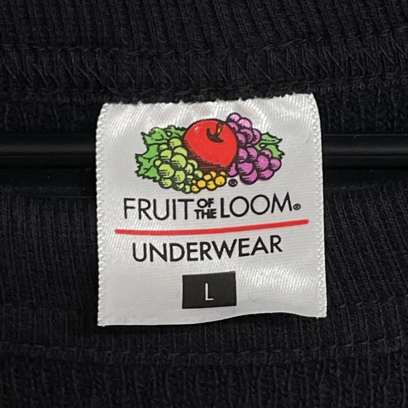 FRUIT OF THE LOOM サーマルニット ブラック