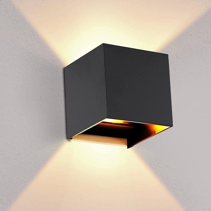 OOWOLF ブラケットライト ウォールライト 北欧風 3.8W 3000K 電球色 LED G9電球対応 防水防雨 高輝度 省エネ おしゃれ 壁掛け照明 玄関灯 照明器具 屋外屋内兼用 書斎 寝室 玄関 廊下 ダイニング 庭 
