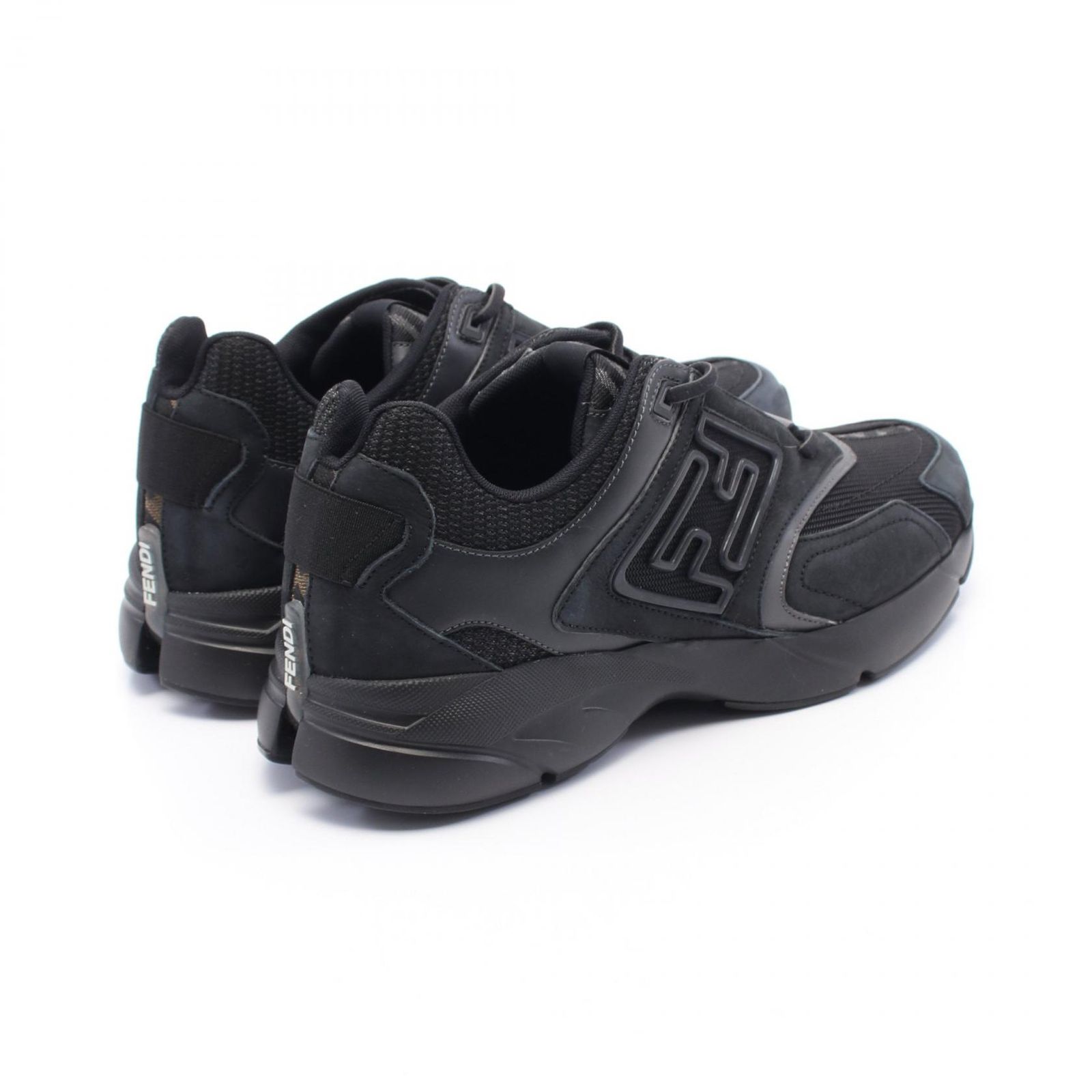 フェンディ FENDI スニーカー FASTER 7E1555 レザー スニーカー メンズ  