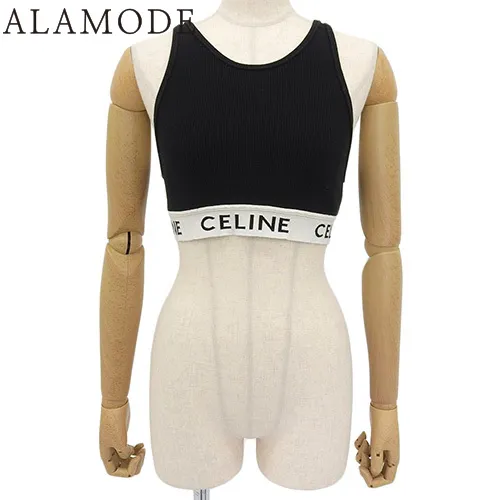 本物CELINE ブラトップ ビニールポーチ付き 本物CELINE ブラトップ