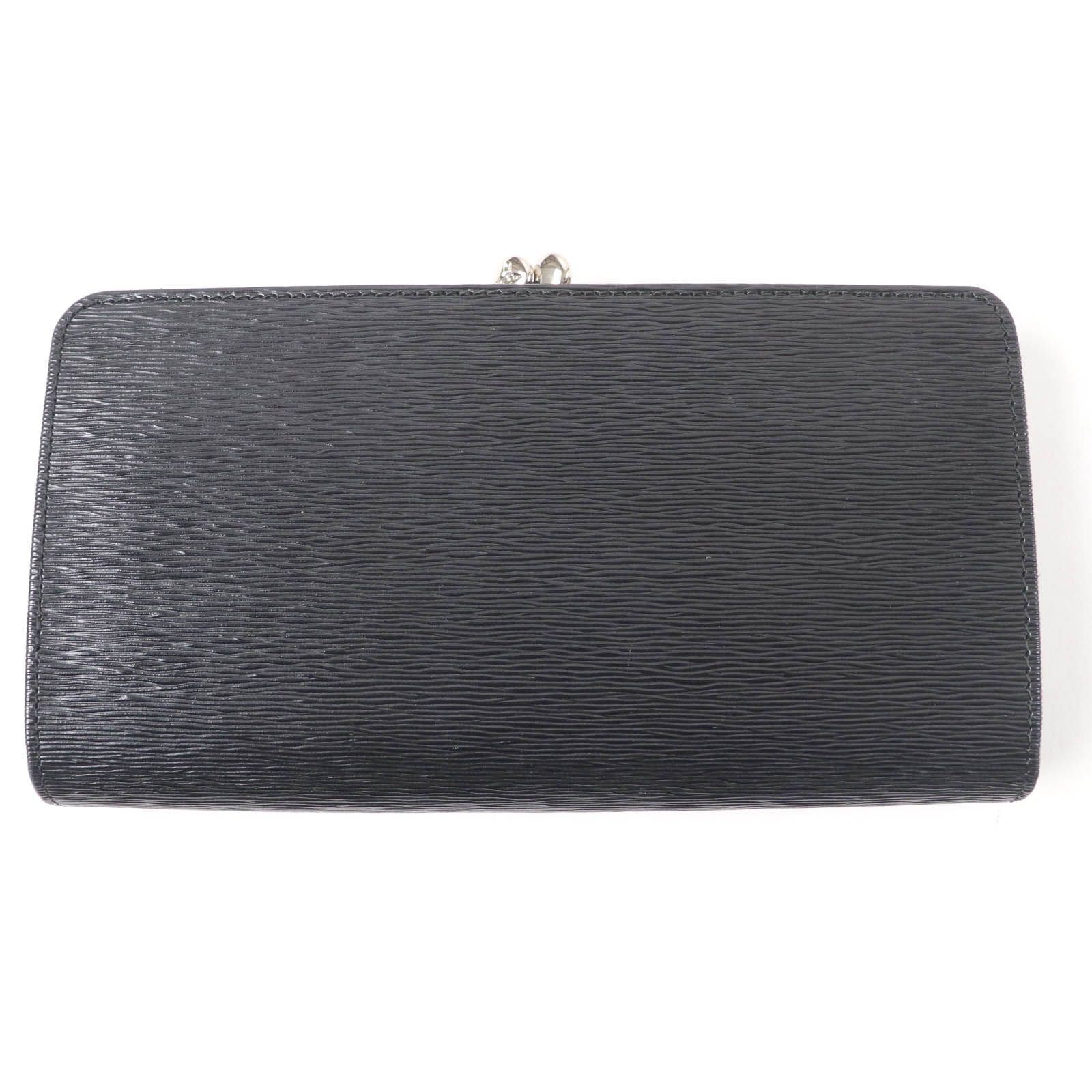 Vivienne Westwood レザー 長財布 オーブロゴ ブラック2 M109