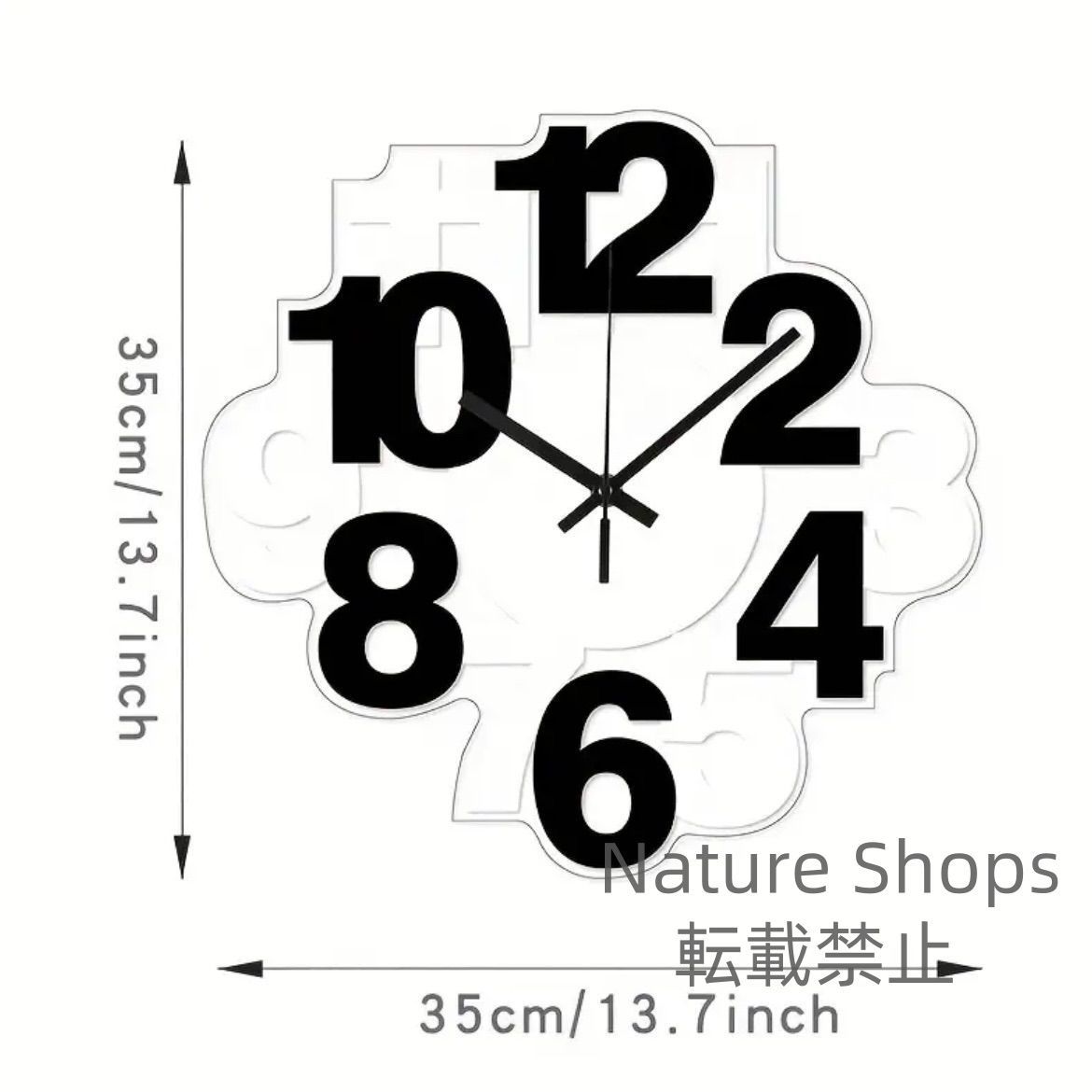 大きな3Dナンバー 静音仕様
