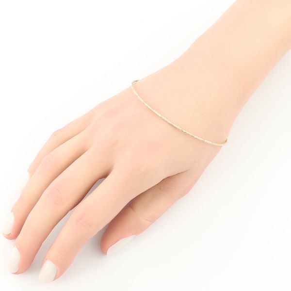 ブレスレット K18PG/ワイヤー #169919 - メルカリ 