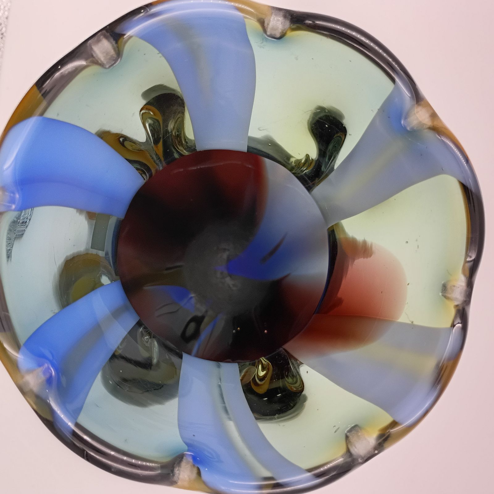 K-0076】そろそろ非公開 クラタガラス KURATA CRAFT GLASS フラワー