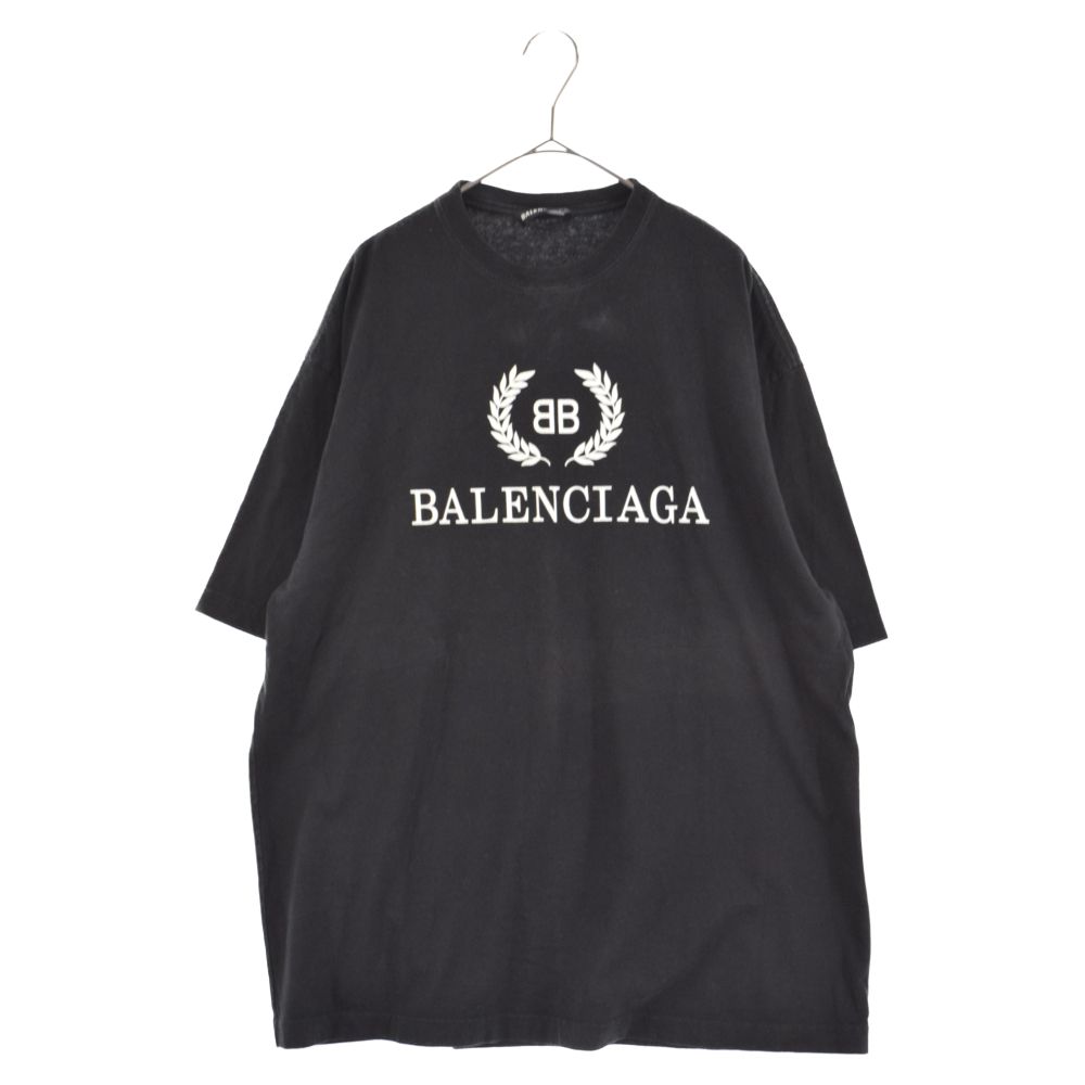 BALENCIAGA (バレンシアガ) 2020SS BB Logo Tee 556148T DV51 BBロゴT