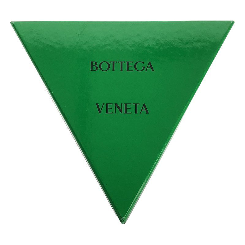 ボッテガヴェネタBOTTEGA VENETA ノートカバー　トライアングルレザー 美品】 BOTTEGA VENETA / ボッテガヴェネタ | トライアングル レザー