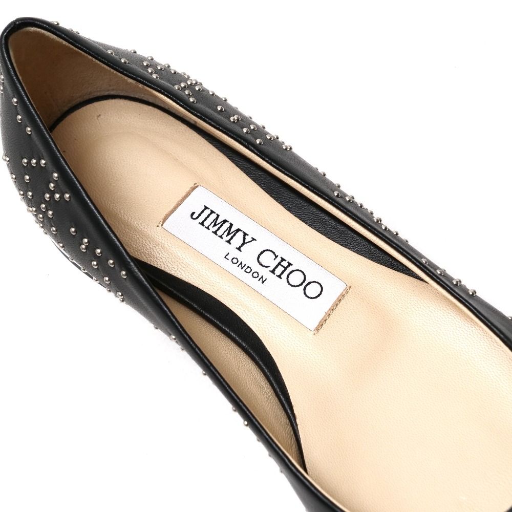 □未使用品□JIMMY CHOO ジミーチュウ パンプス サイズ35 レザー