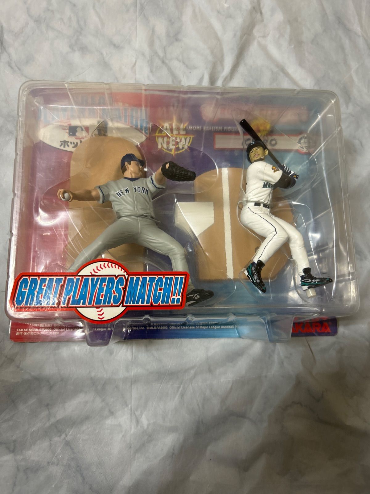 イチロー ニューヨーク・ヤンキース フィギュア 希少 ニューヨーク