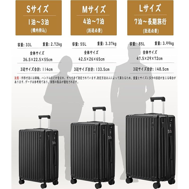 無印良品 ストッパー付き ハードキャリーケース 中型（60L） レッド