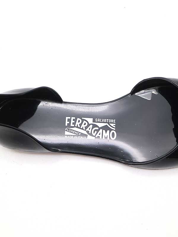 Salvatore Ferragamo フェラガモ バルバドス ラバーパンプス Salvatore Ferragamo サルバトーレ フェラガモ BARBADOS