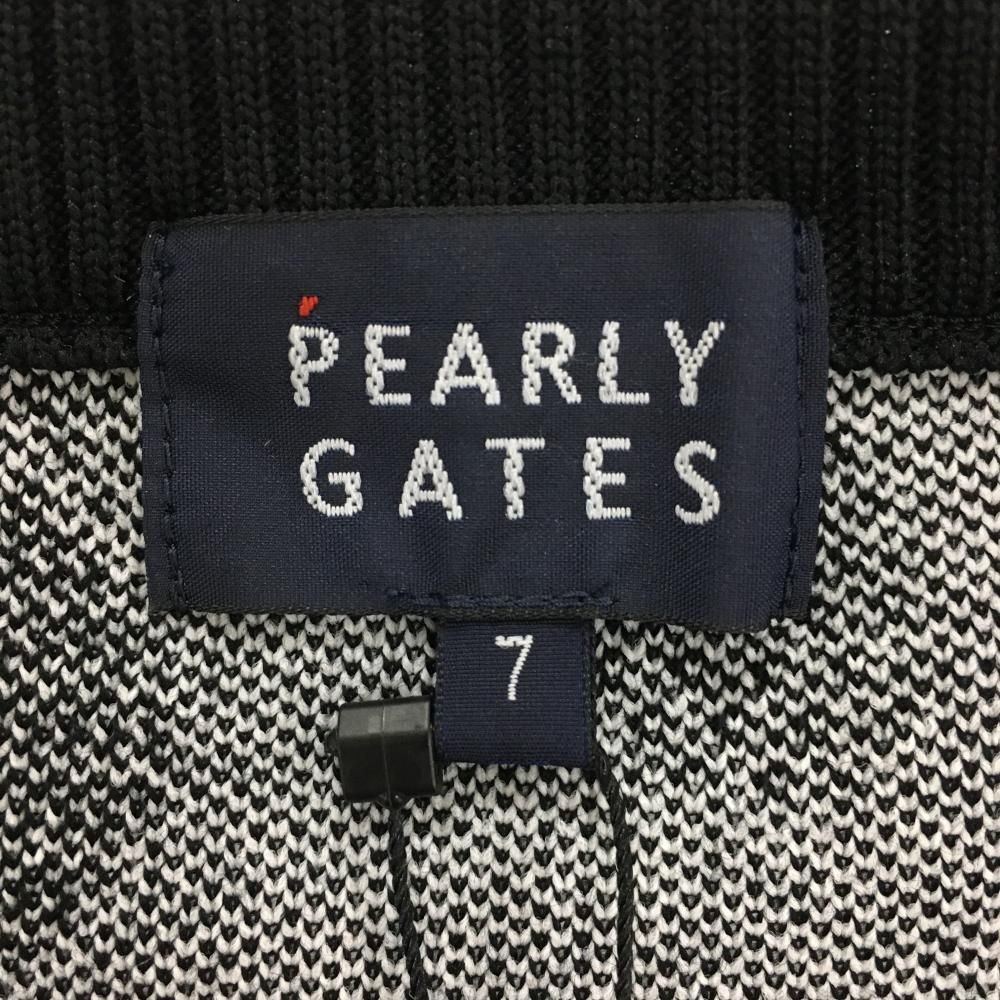PEARLY GATES - 【新品】パーリーゲイツ セーター 黒×白 カモフラ 迷彩 ニット メンズ 7(XXL) ゴルフウェア 大きいサイズ PEARLY GATES 新品】パーリーゲイツ セーター 黒×白 カモフラ 迷彩 ニット
