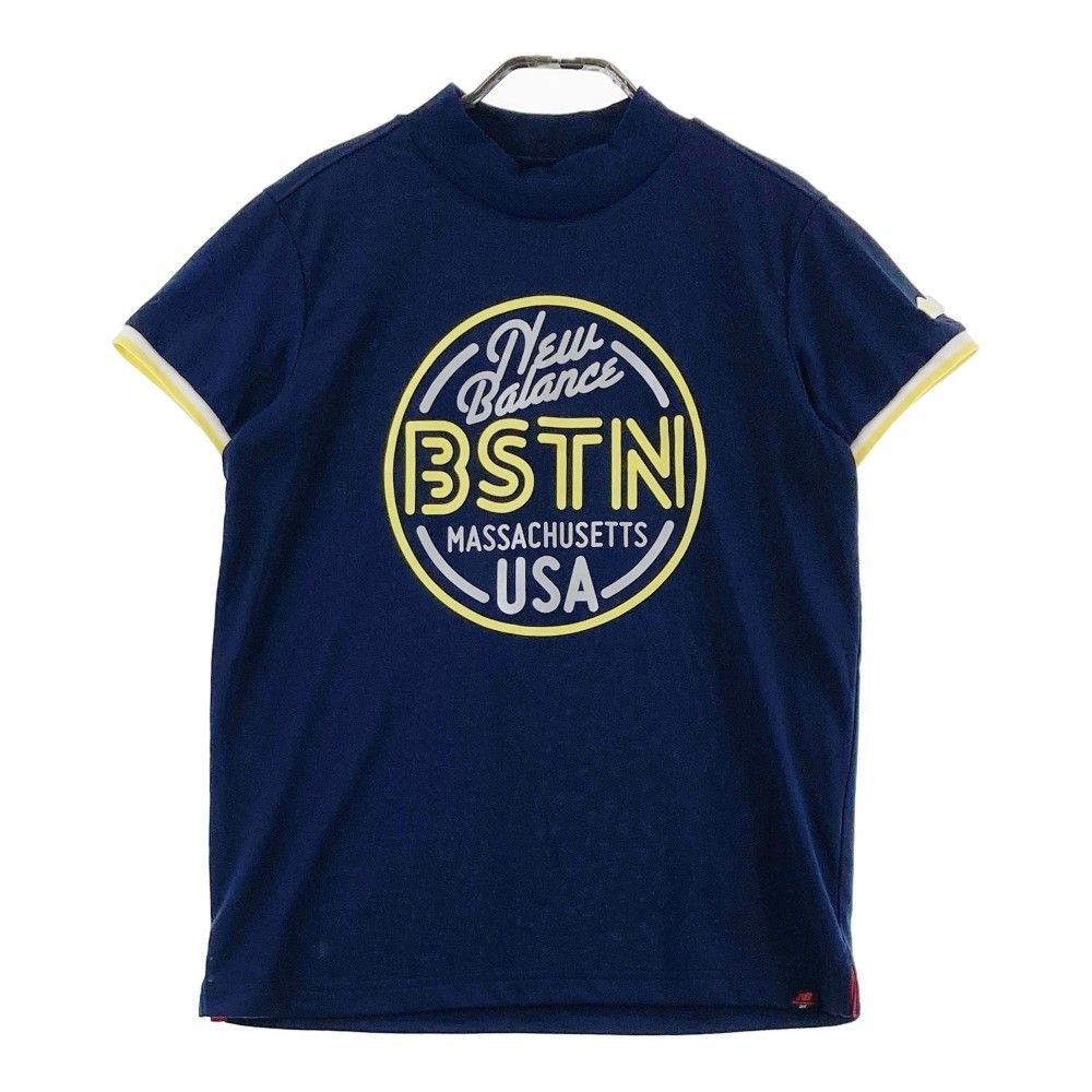 サイズ：2 NEW BALANCE GOLF ニューバランス モックネック 半袖Tシャツ