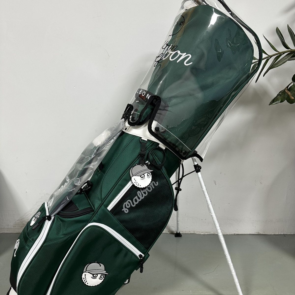 malbon golf マルボンゴルフ キャディバッグ ゴルフバッグ バケット 