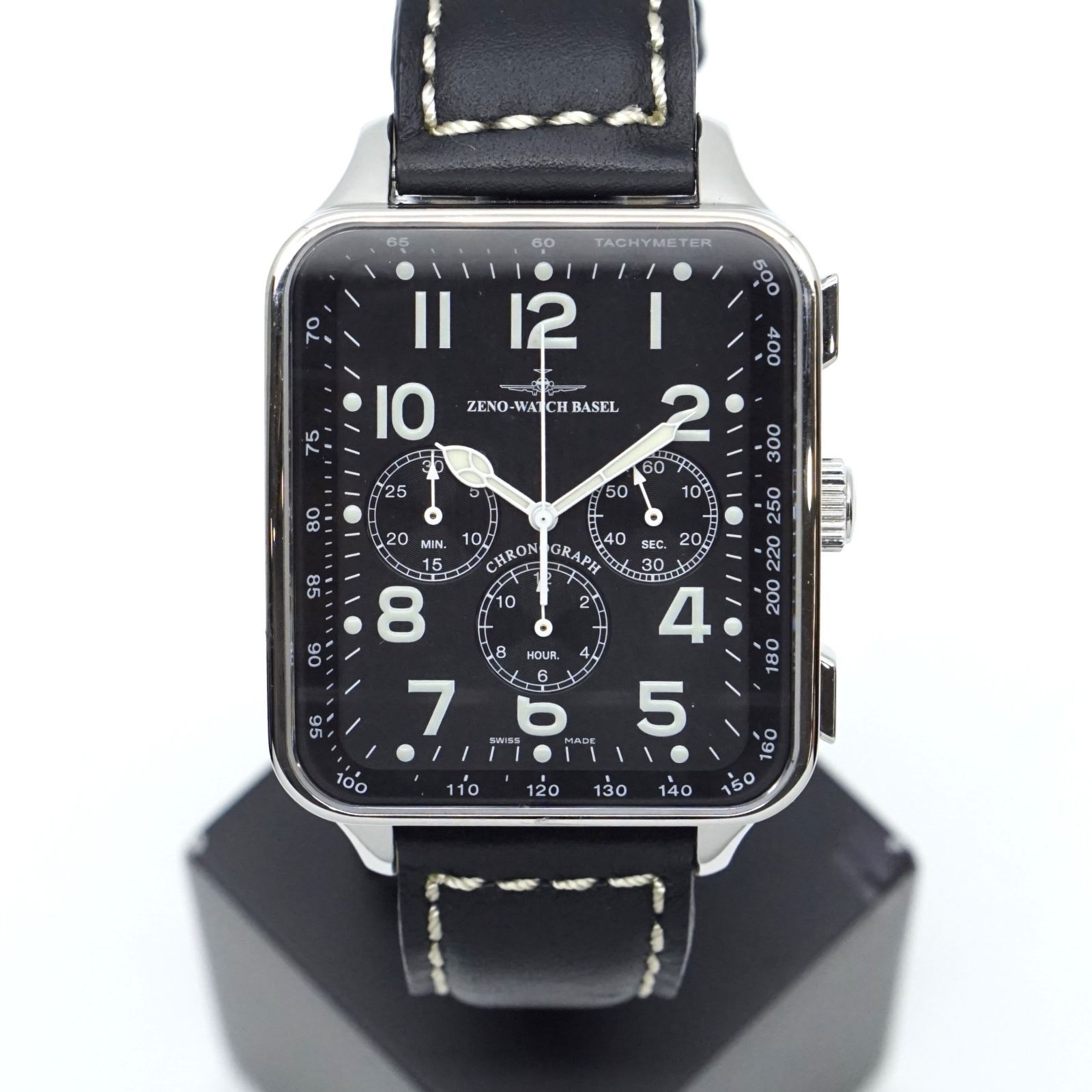 ZENO-WATCH BASEL クロノグラフ 自動巻き時計