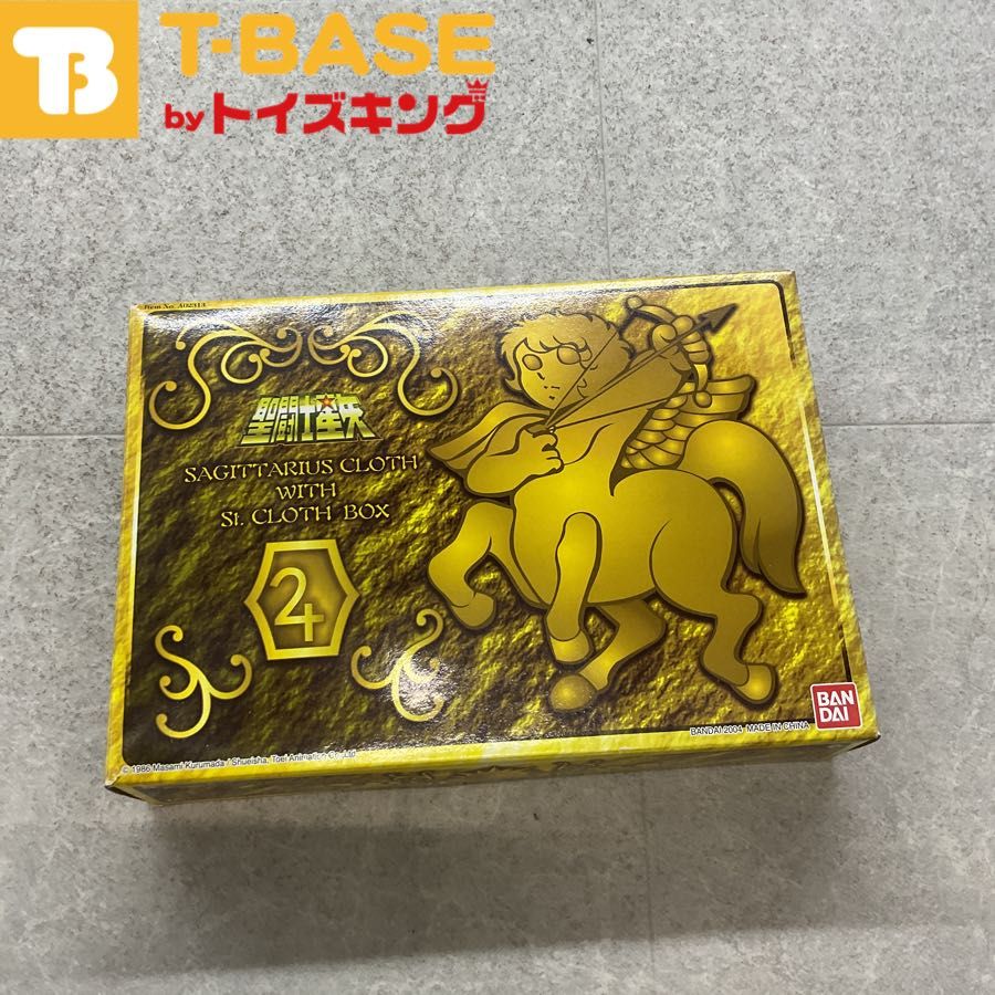 BANDAI バンダイ 夏のホビー祭第一弾 聖闘士星矢 SAGITTARIUS CLOTH WITH St.CLOTH BOX