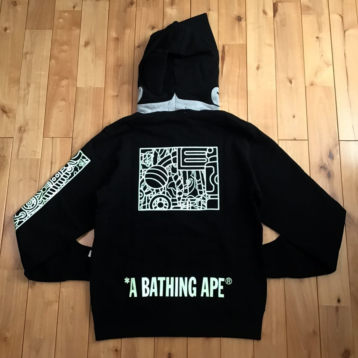 ☆新品☆ 鉄腕アトム × BAPE ASTRO BOY FULL ZIP HOODIE Lサイズ a bathing ape エイプ ベイプ アベイシングエイプ  パーカー - メルカリ