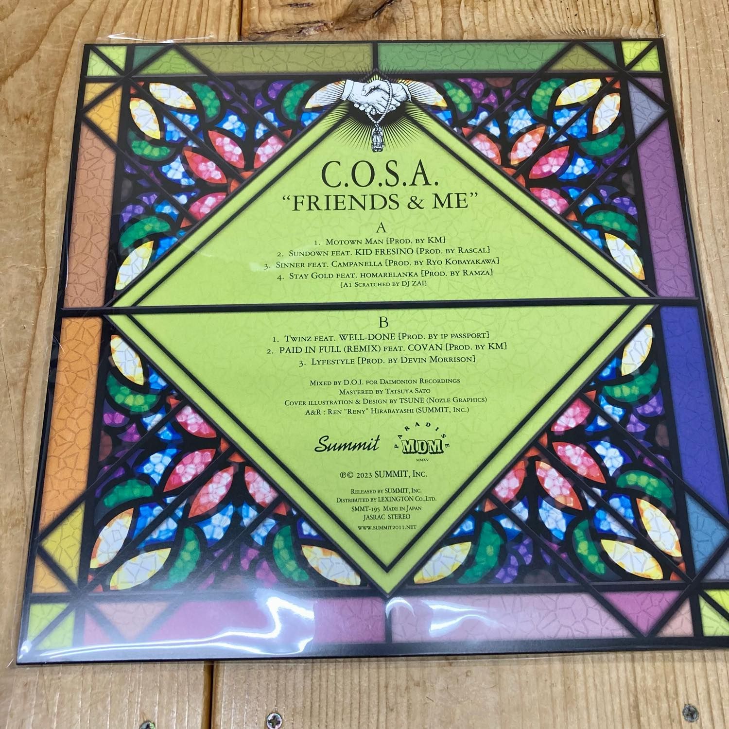 新品】C.O.S.A. - FRIENDS & ME レコード [LP] SUMMIT - メルカリ