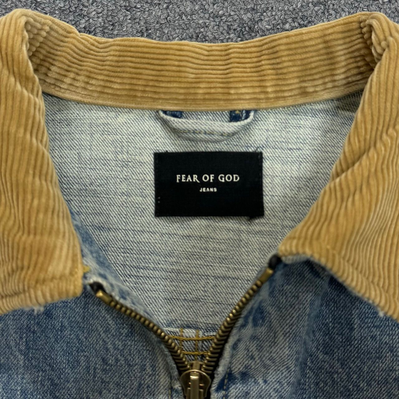 FEAR OF GOD フィアオブゴッド ダメージ デニム カバーオール 