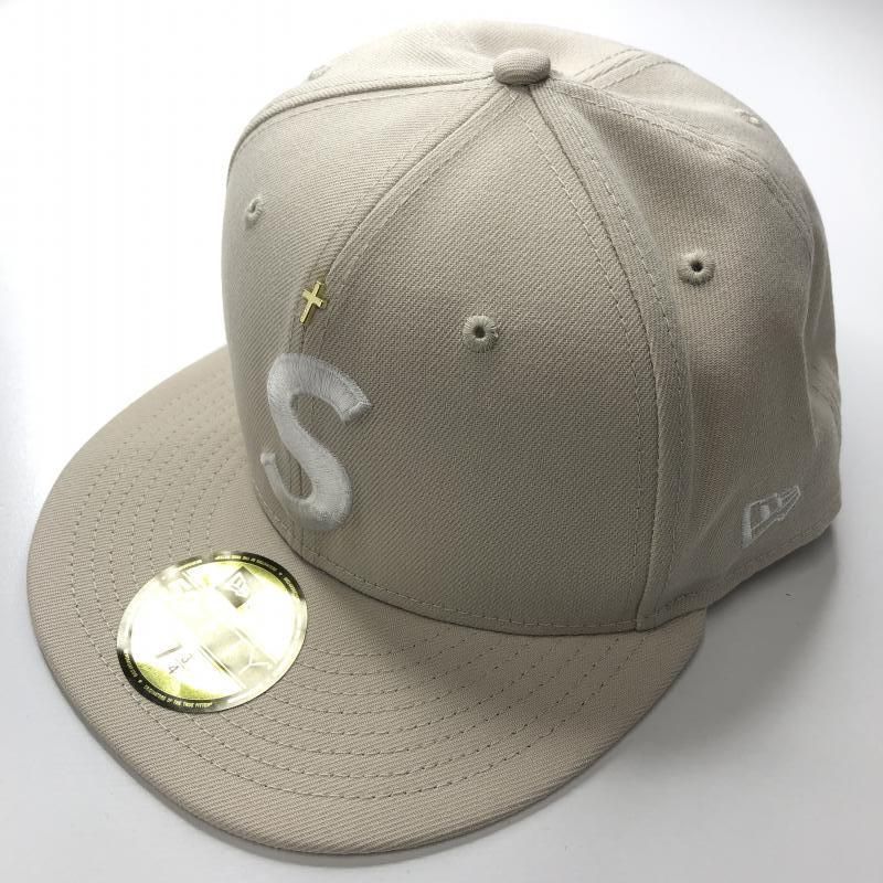 【中古】Supreme × NEW ERA 24SS Gold Cross S Logo キャップ 61.5cm 7 3/4 ベージュ シュプリーム ニューエラ[10]
