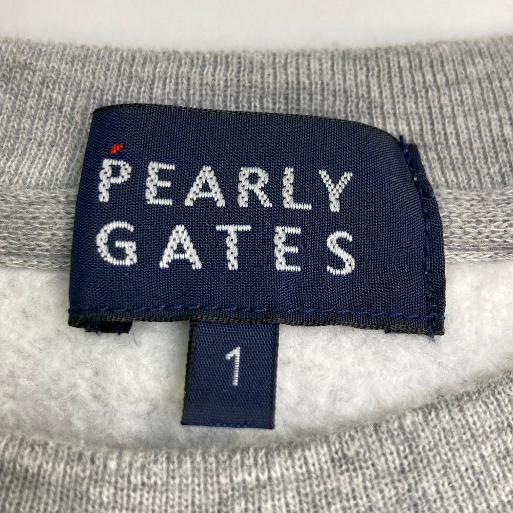 サイズ：1 PEARLY GATES パーリーゲイツ ×PEANUTS スウェット 長袖T