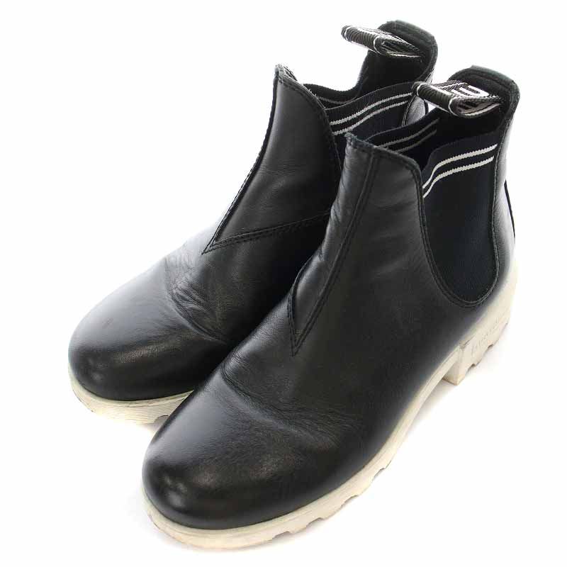 ミュウミュウ miumiu サイドゴアブーツ ショートブーツ レザー