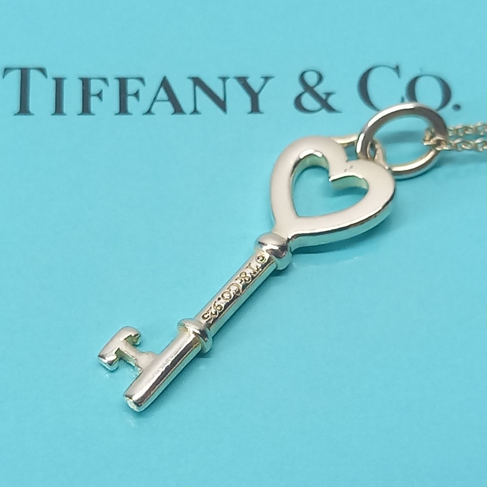 オープンハートキー ネックレス 925シルバー TIFFANY＆Co 
