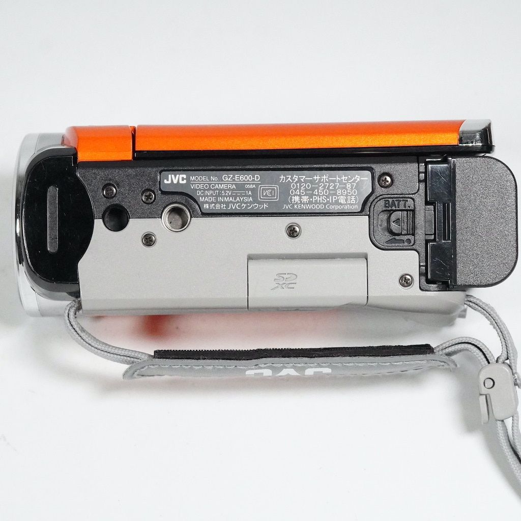 JVC Victor Everio GZ-E600-D オレンジ 動作OK 返金保証 /1938