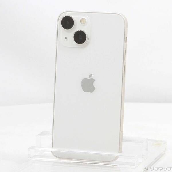 中古品〕 iPhone13 mini 256GB スターライト MLJK3J／A SIMフリー【258