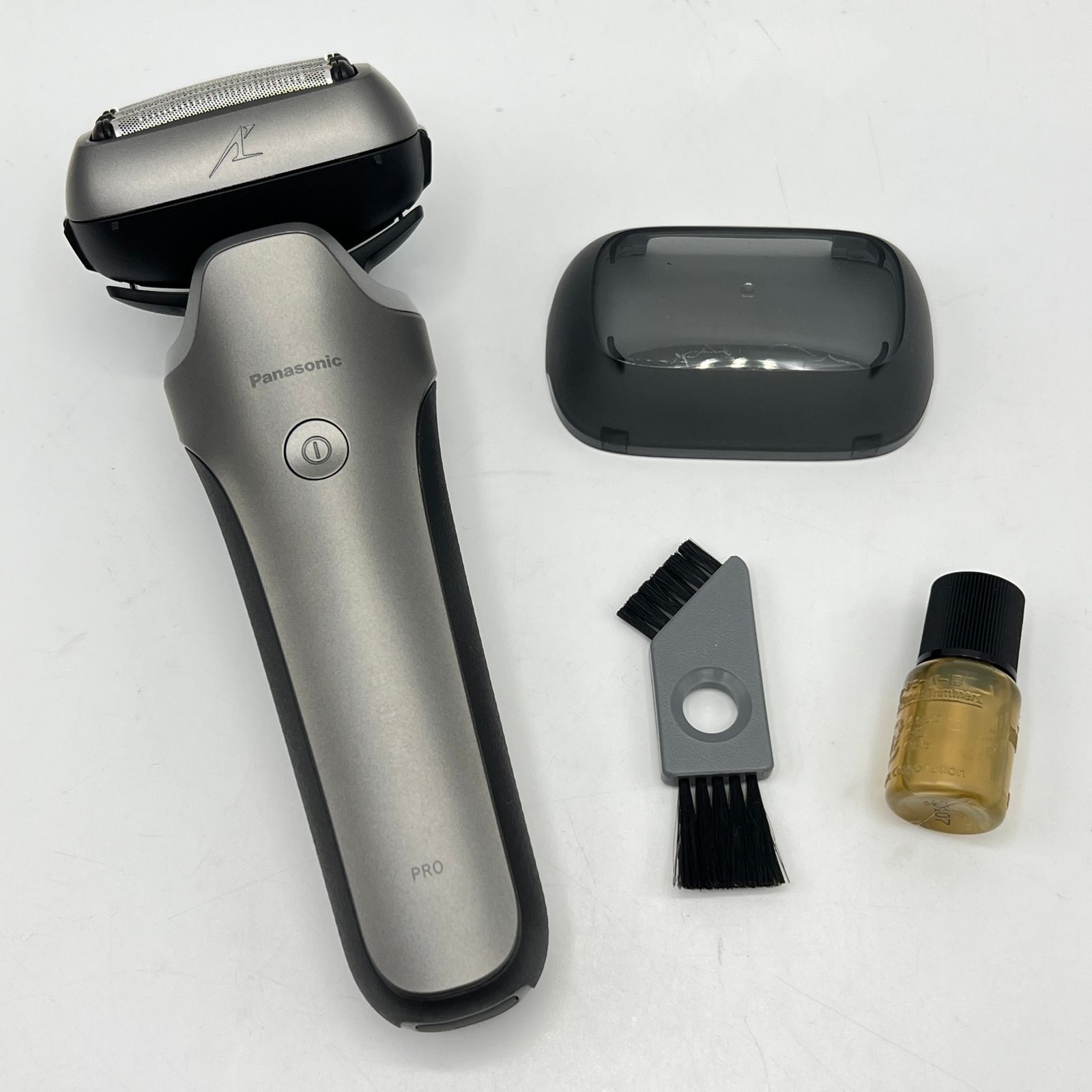 美品】パナソニック ラムダッシュPRO 5 ES-L550U-S シルバー メンズ 