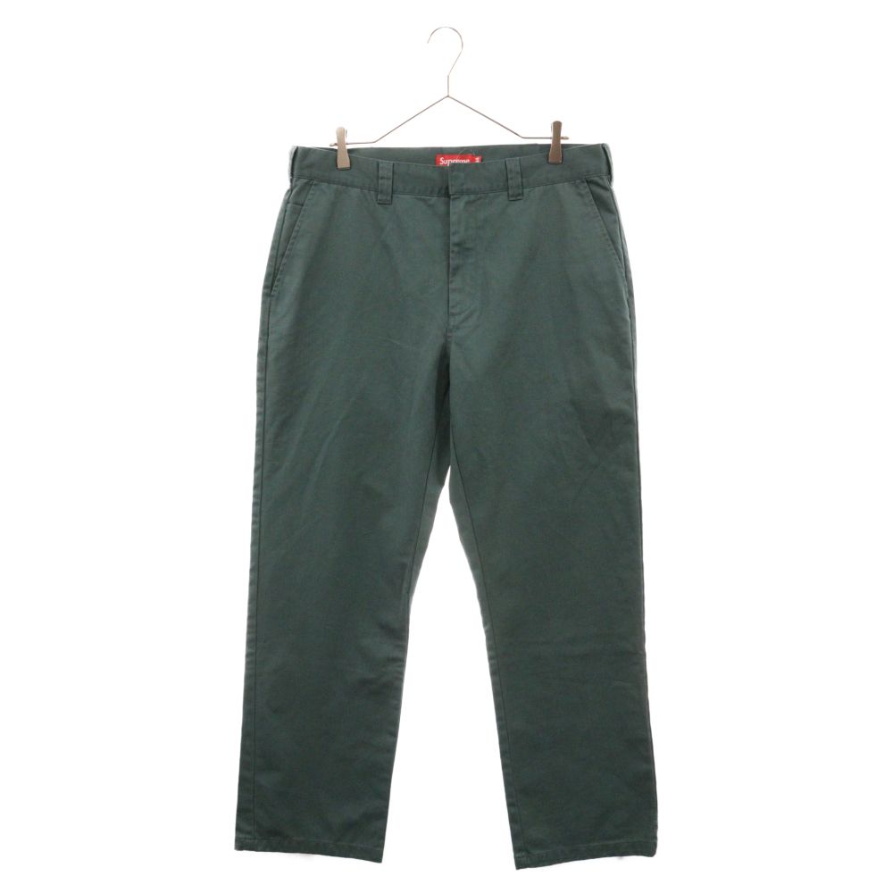 SUPREME (シュプリーム) 19SS Work pants ワークパンツ グリーン